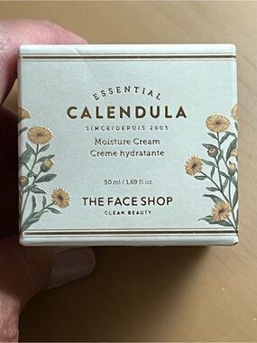 The Face Shop Clean Beauty Essential Calendula Moisture Cream 50ml